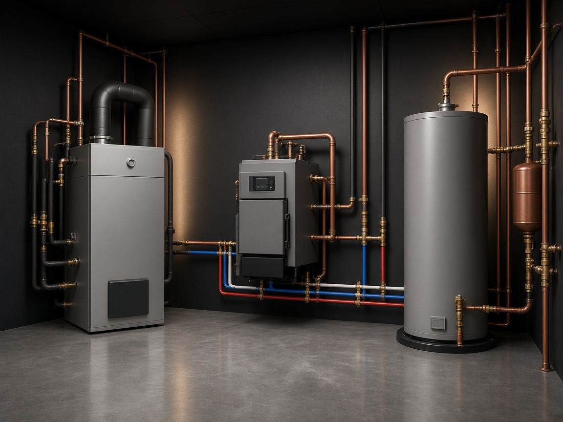 Residential mechanical room